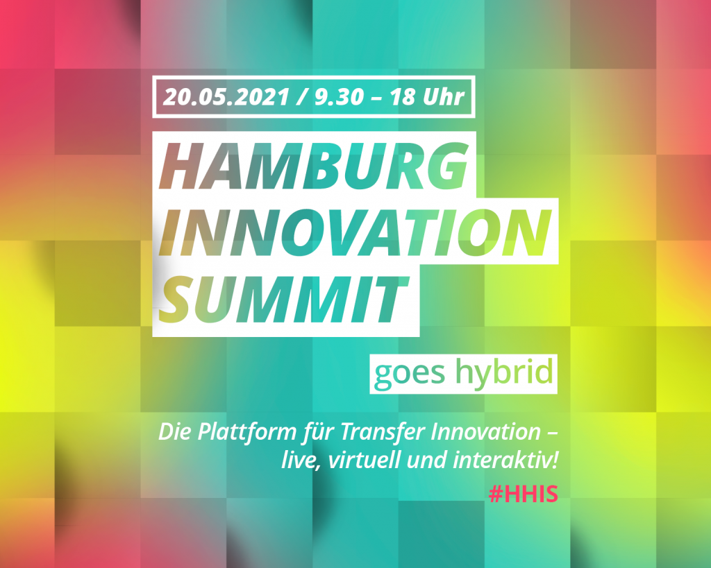 Der Hamburg Innovation Port ist beim Hamburg Innovation Summit am 20. Mai 2021 mit einem virtuellen Messestand vertreten